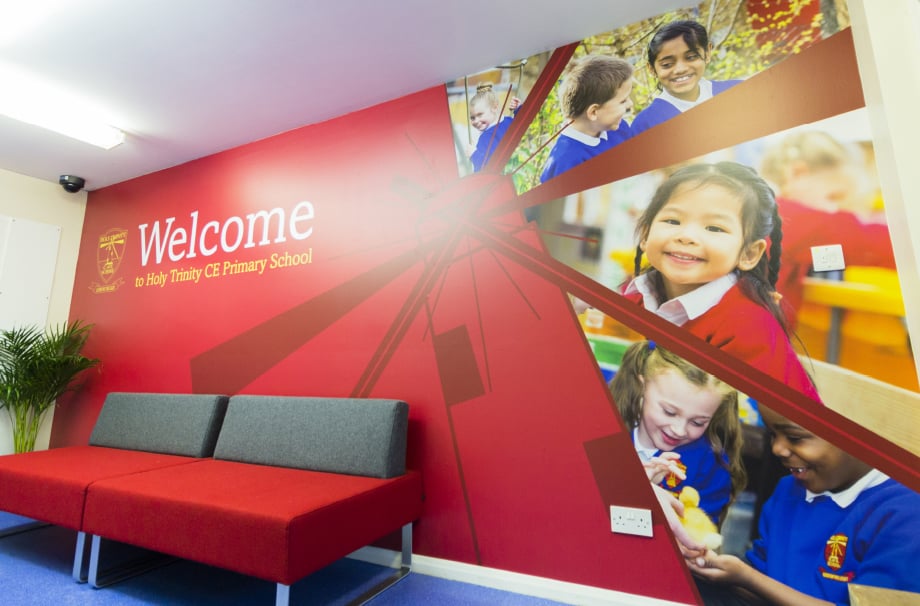 Holy Trinity CE Primary School - Welcome Walls