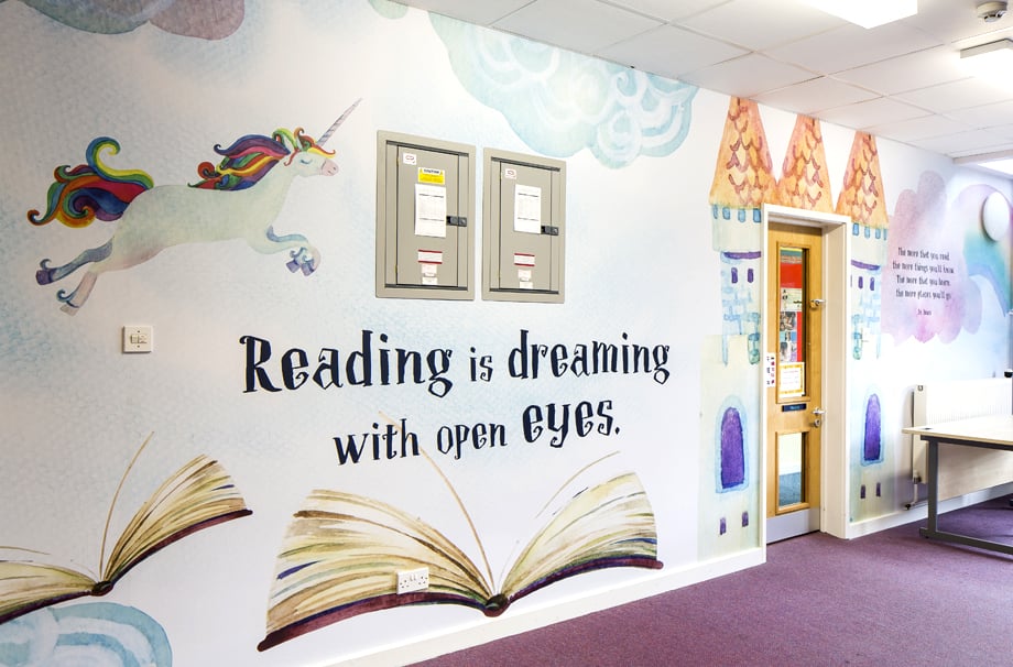 Ravenswood Primary School reading zone